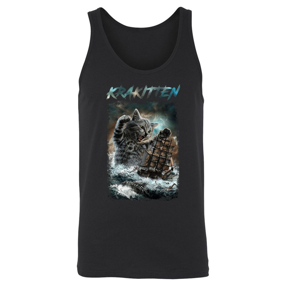 Unisex Jersey Tank - 4JASA32Y - Black - 1