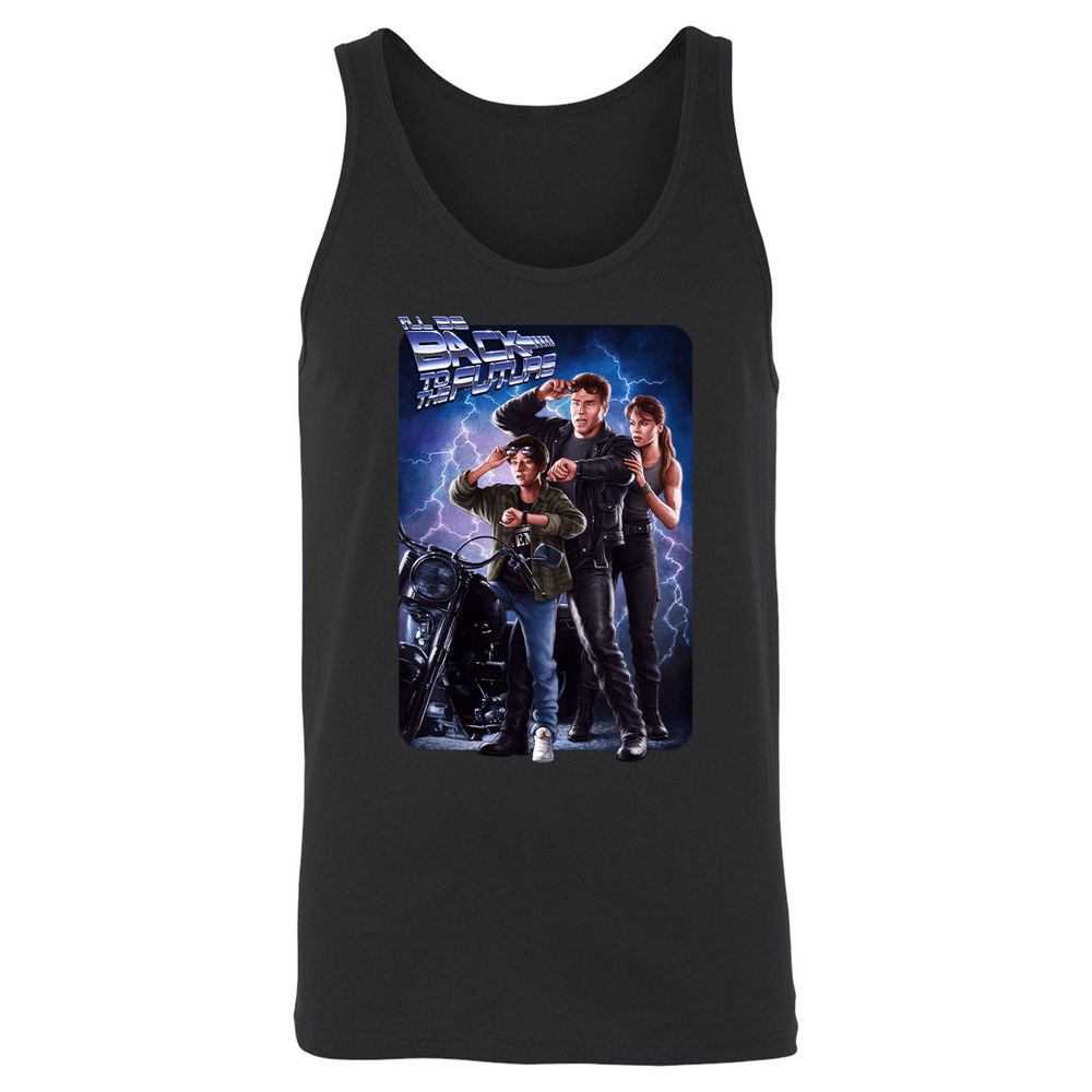 Unisex Jersey Tank - UWL8K17C - Black - 1
