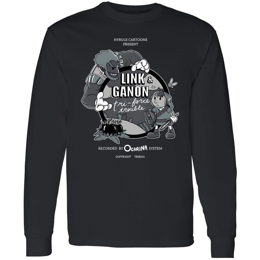 Long Sleeve T-Shirt - FDL9J2FV - Black - 1