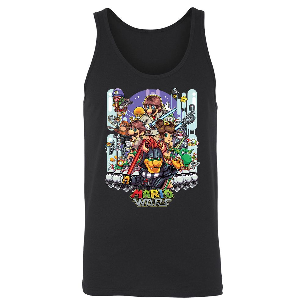 Unisex Jersey Tank - P2FGX8EL - Black - 1