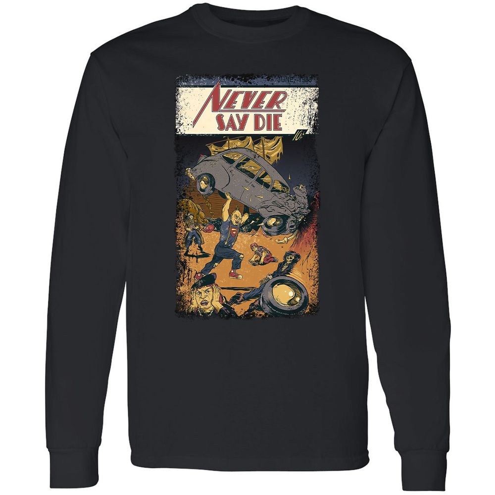 Long Sleeve T-Shirt - SA41AZAH - Black - 1