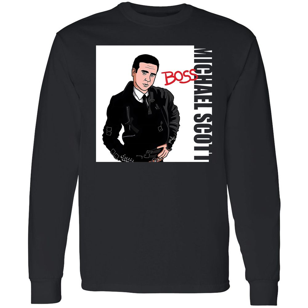 Long Sleeve T-Shirt - UESNTX7T - Black - 1