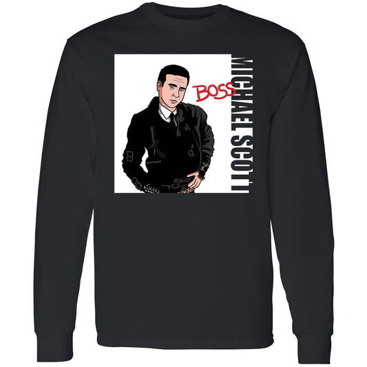 Long Sleeve T-Shirt - UESNTX7T - Black - 1