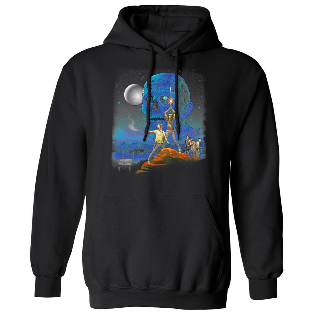 Classic Unisex Hoodie - FHD4ZVBP - Black - 1