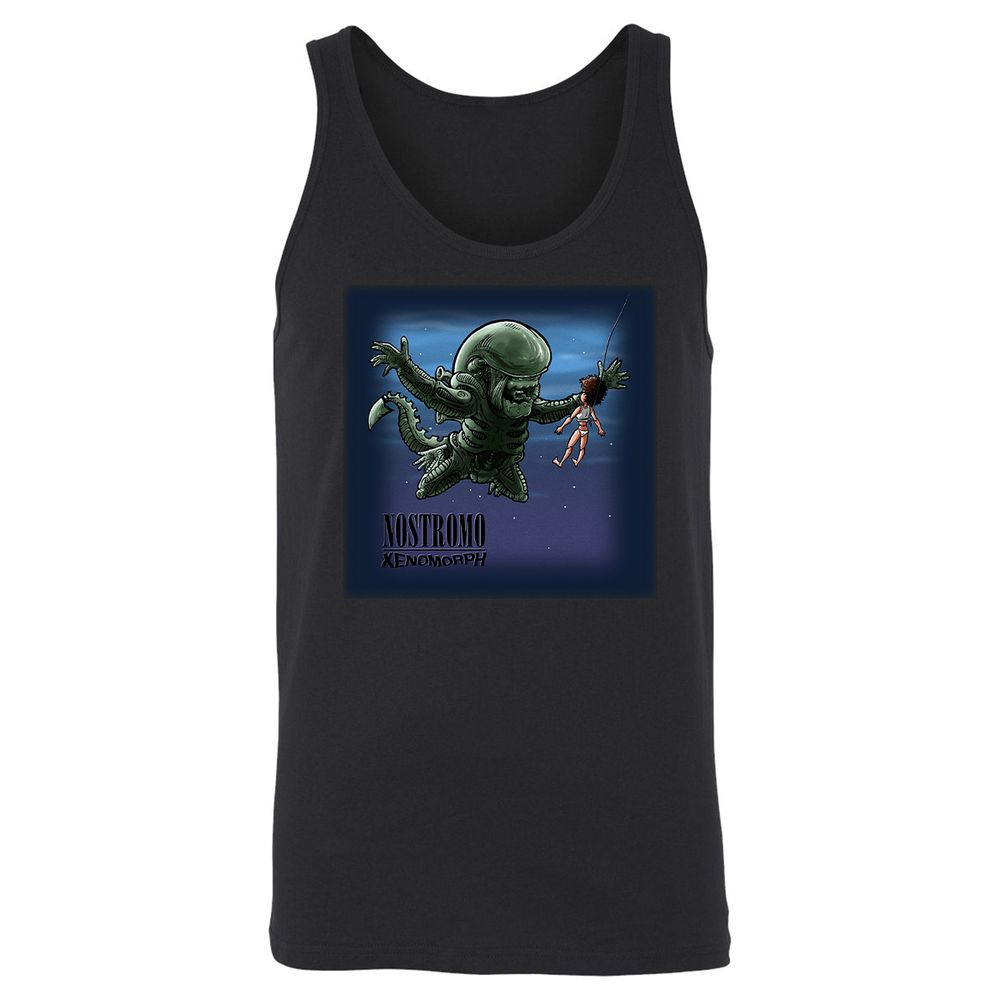 Unisex Jersey Tank - NQLQQJZM - Black - 1
