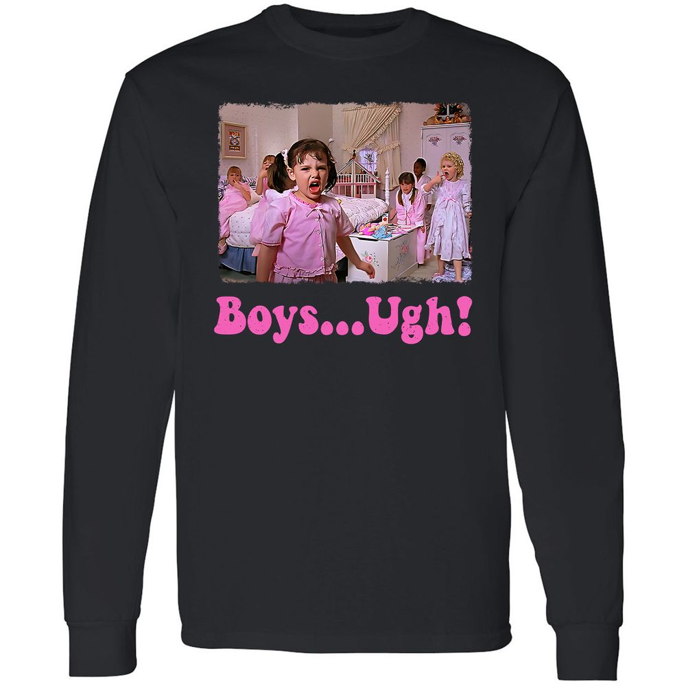 Long Sleeve T-Shirt - WVK4ZERS - Black - 1