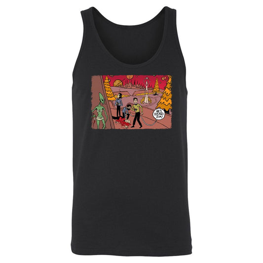Unisex Jersey Tank - D4CBZUDT - Black - 1