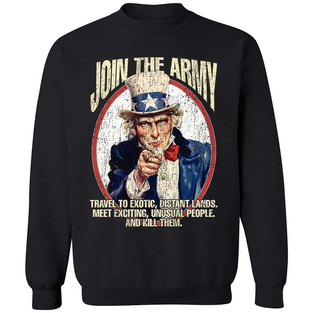 Join The Army - Black - 1