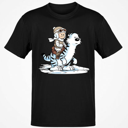 Classic Unisex T-Shirt - E6S1URJN - Black - 1