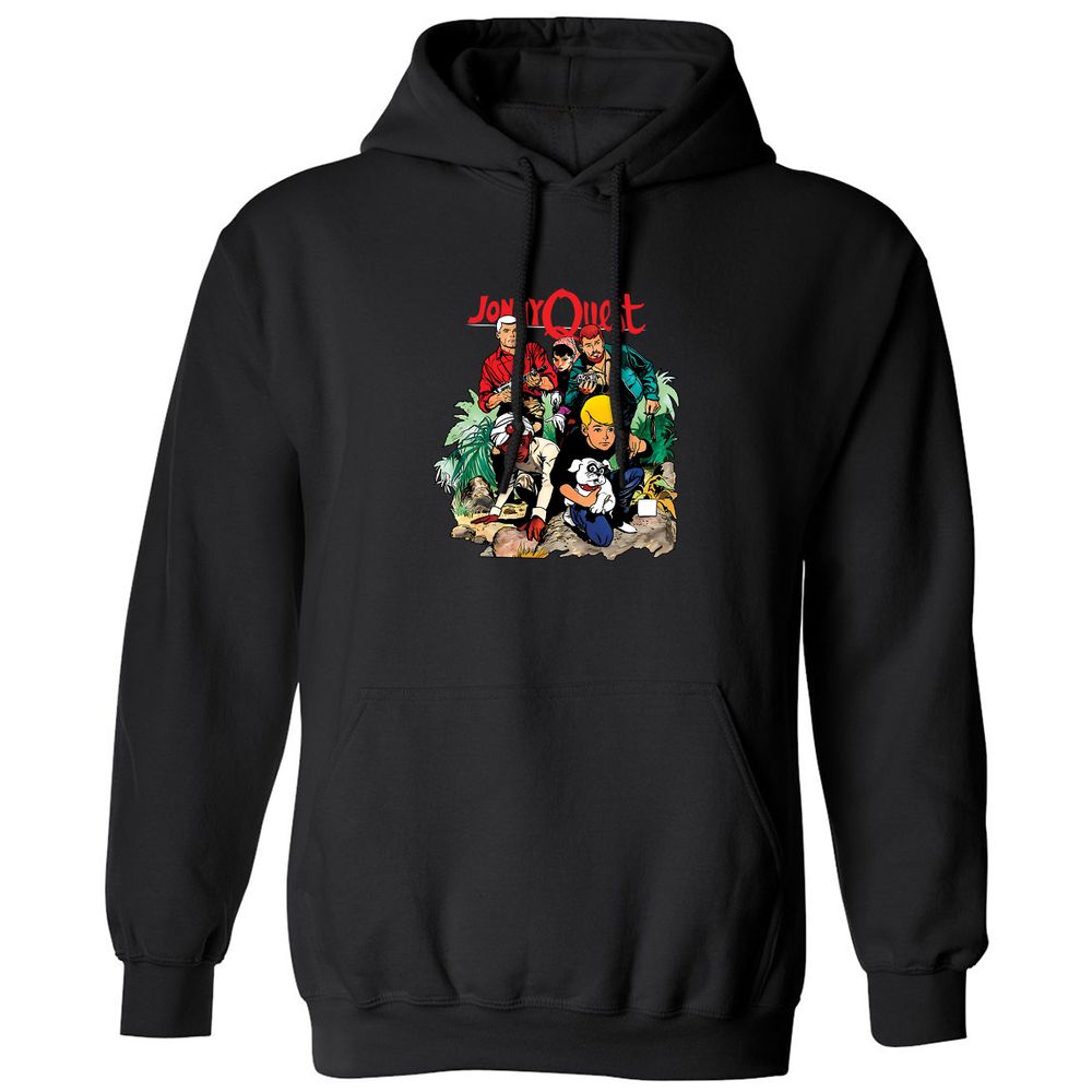 Classic Unisex Hoodie - NK18RE7T - Black - 1