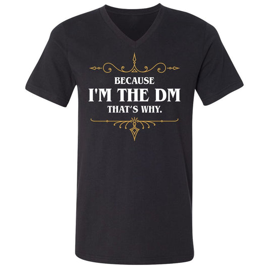 Unisex V-Neck T-Shirt - YGK62R1Y - Black - 1