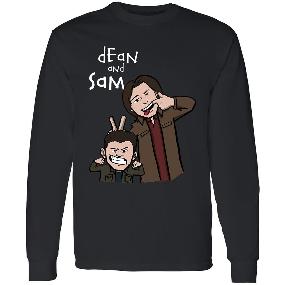 Long Sleeve T-Shirt - MSMKGQPZ - Black - 1