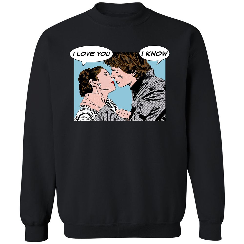 Classic Unisex Sweatshirt - F7EL4JDX - Black - 1