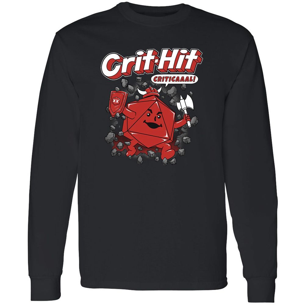 Long Sleeve T-Shirt - B5F6HTBN - Black - 1