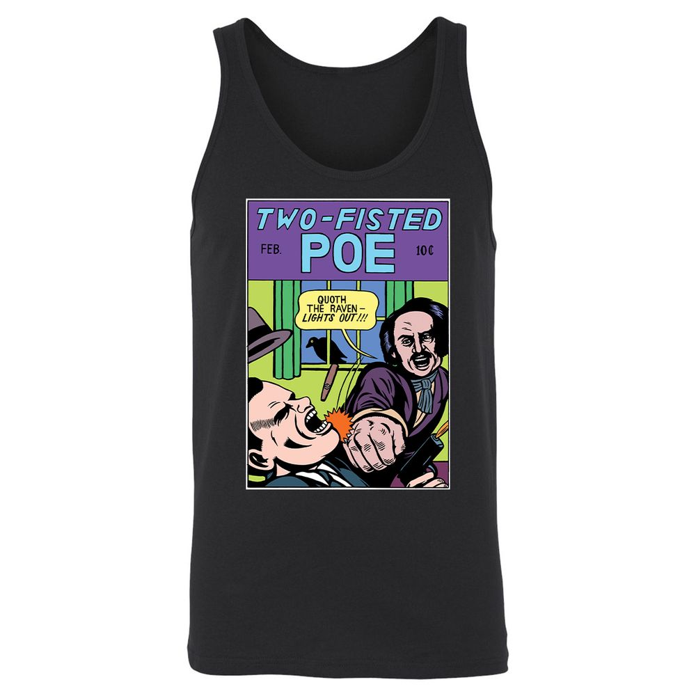 Unisex Jersey Tank - HZT8T9QM - Black - 1