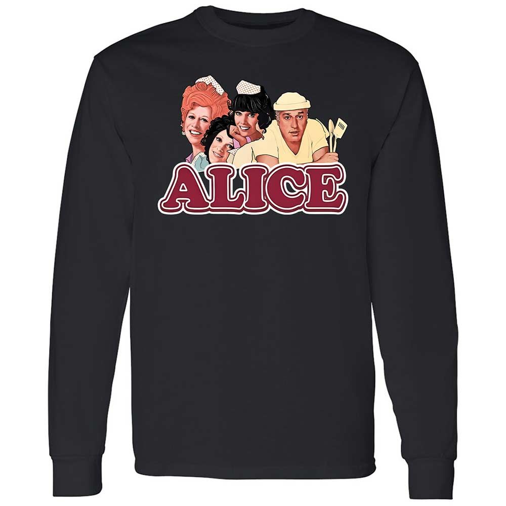 Long Sleeve T-Shirt - 7D5FVNQW - Black - 1