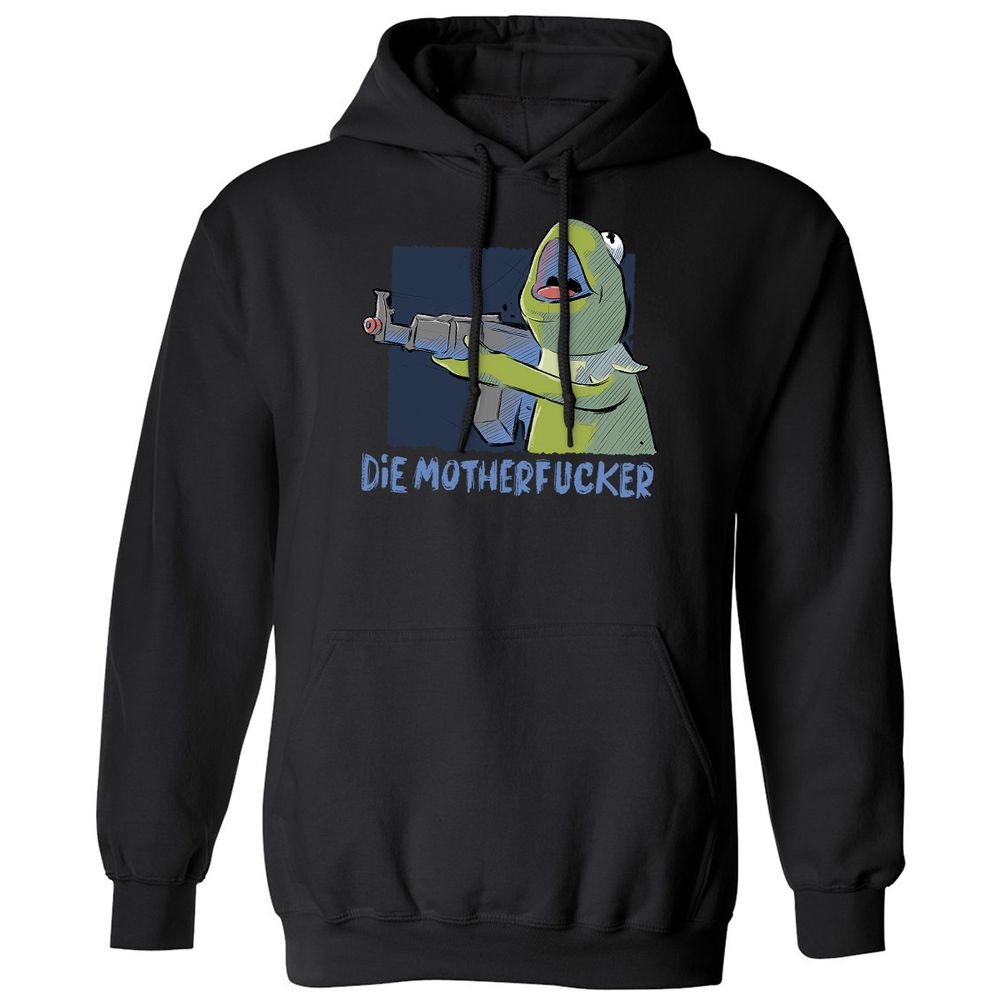 Classic Unisex Hoodie - NFJ5GF4W - Black - 1