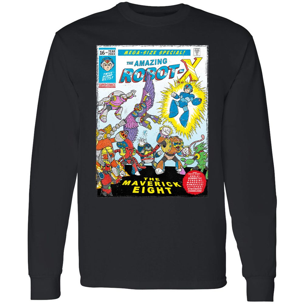 Long Sleeve T-Shirt - 1Q4FUYPH - Black - 1