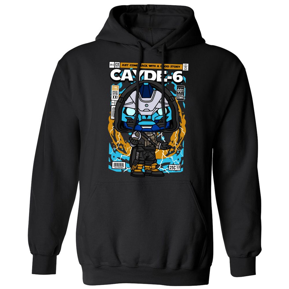 Classic Unisex Hoodie - L47CLZQ5 - Black - 1