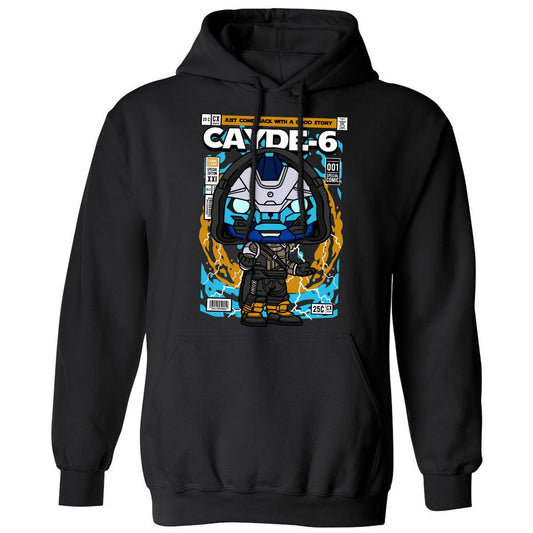 Classic Unisex Hoodie - L47CLZQ5 - Black - 1