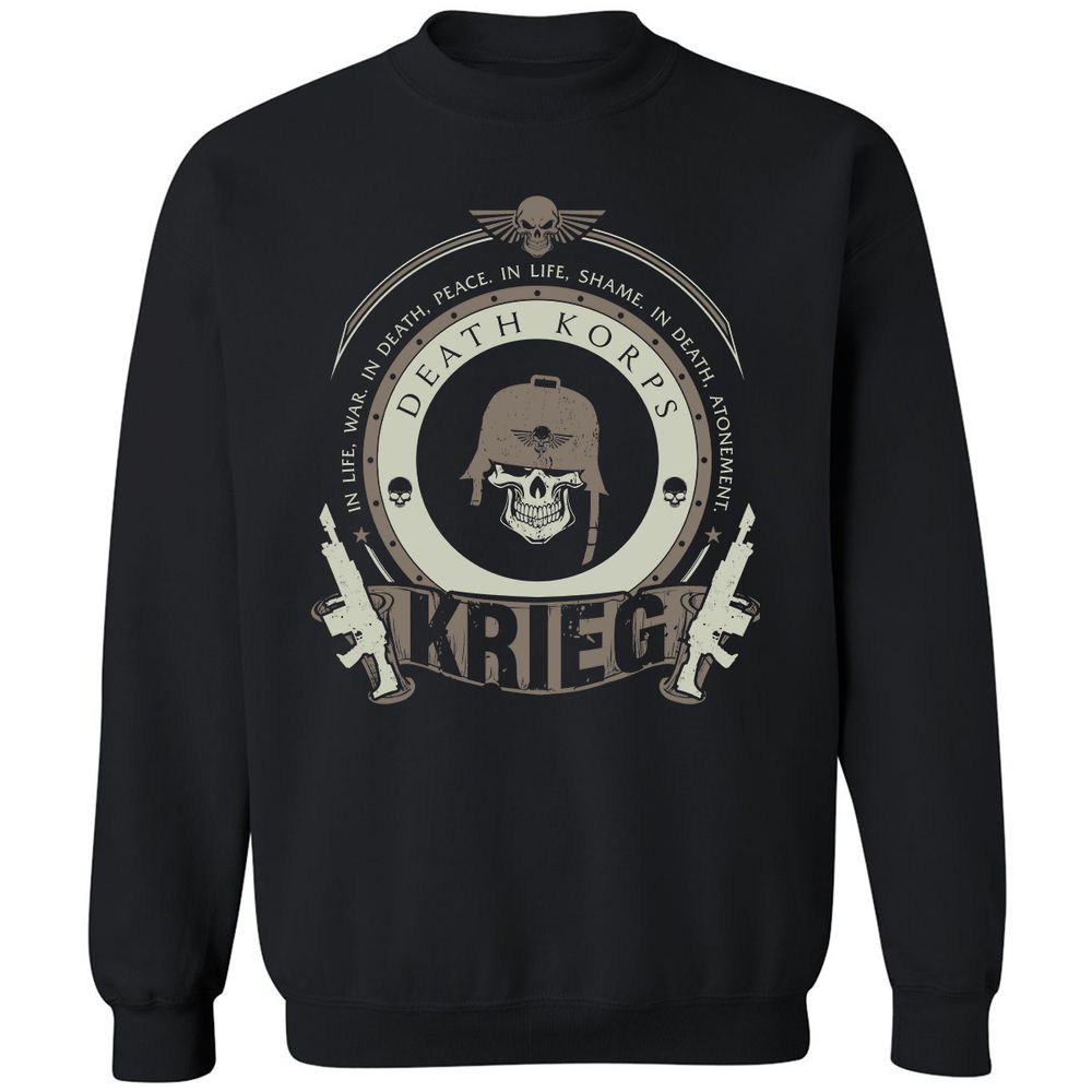 Classic Unisex Sweatshirt - R7SL6HH2 - Black - 1