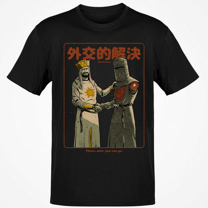 Classic Unisex T-Shirt - U5AAF6JG - Black - 1