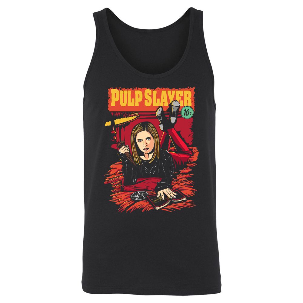 Unisex Jersey Tank - WMV7ZVN8 - Black - 1