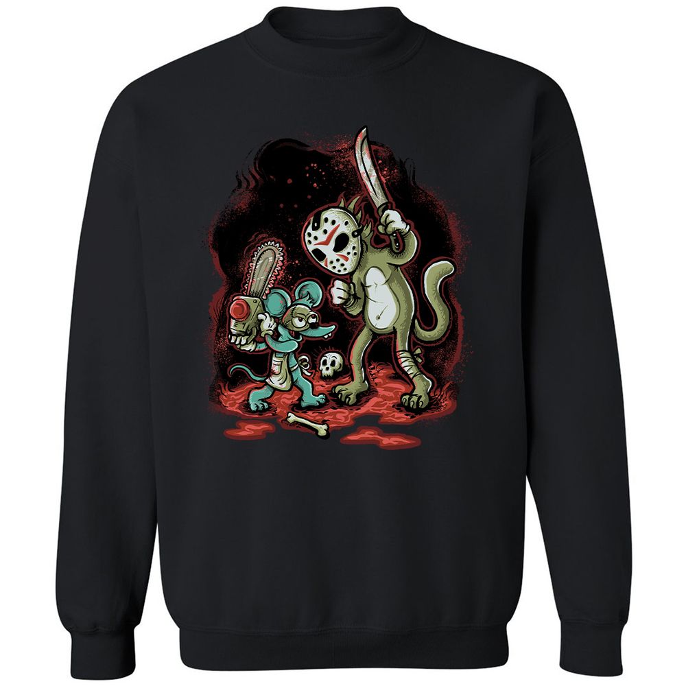 Classic Unisex Sweatshirt - 8VDV3HYS - Black - 1