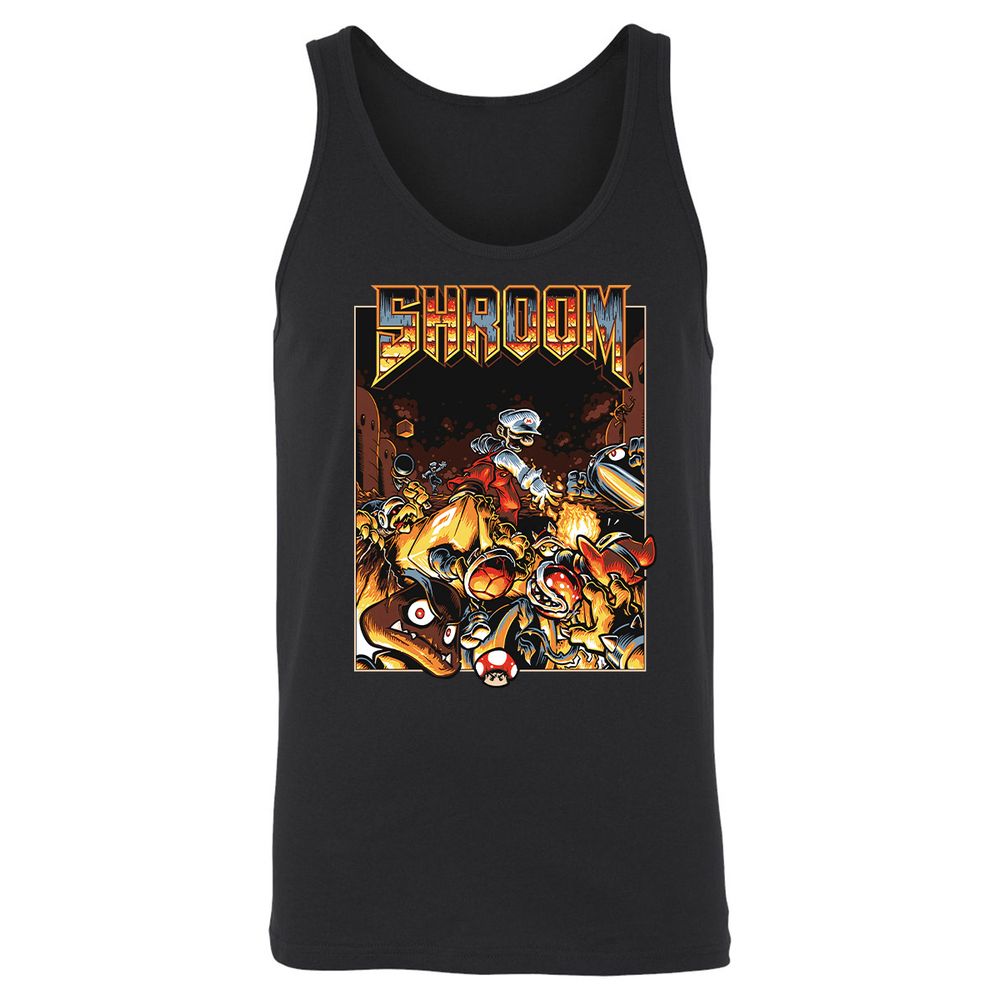 Unisex Jersey Tank - Y52ZU5TG - Black - 1