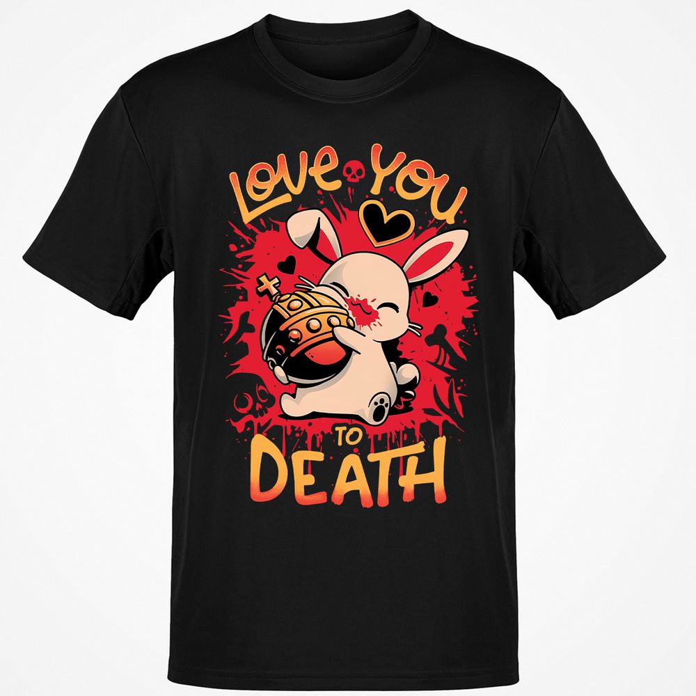 Classic Unisex T-Shirt - YJH72QZ2 - Black - 1