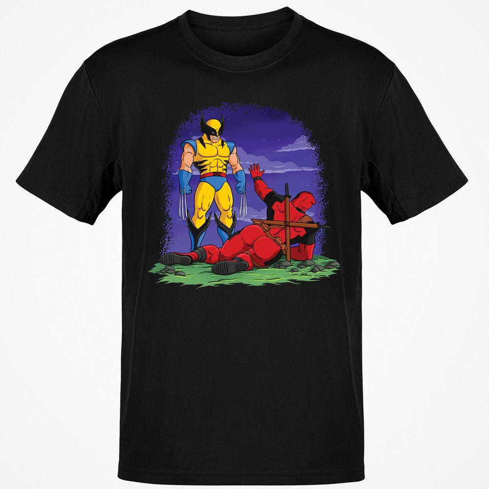 Classic Unisex T-Shirt - FDCQYXAU - Black - 1