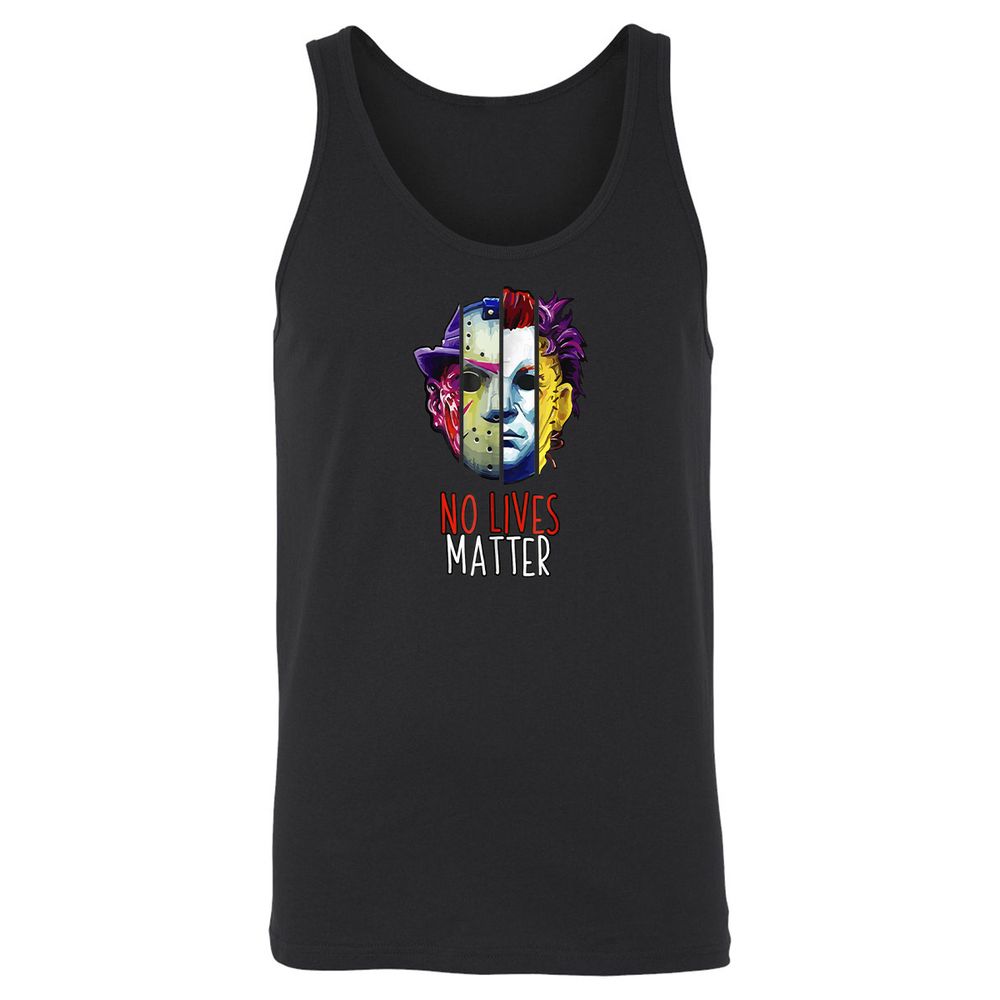 Unisex Jersey Tank - QV1THRSZ - Black - 1