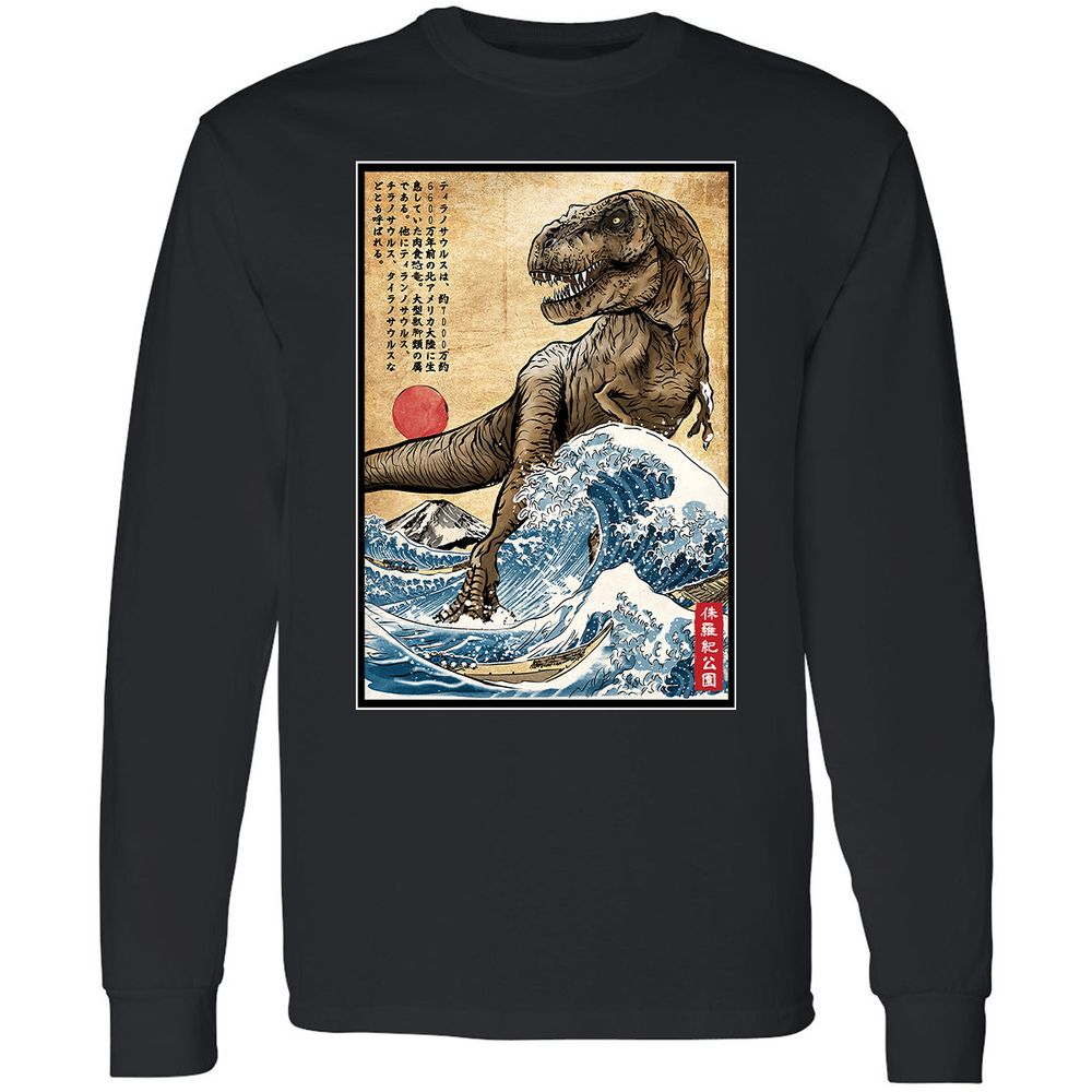Long Sleeve T-Shirt - 4PPNNXSD - Black - 1