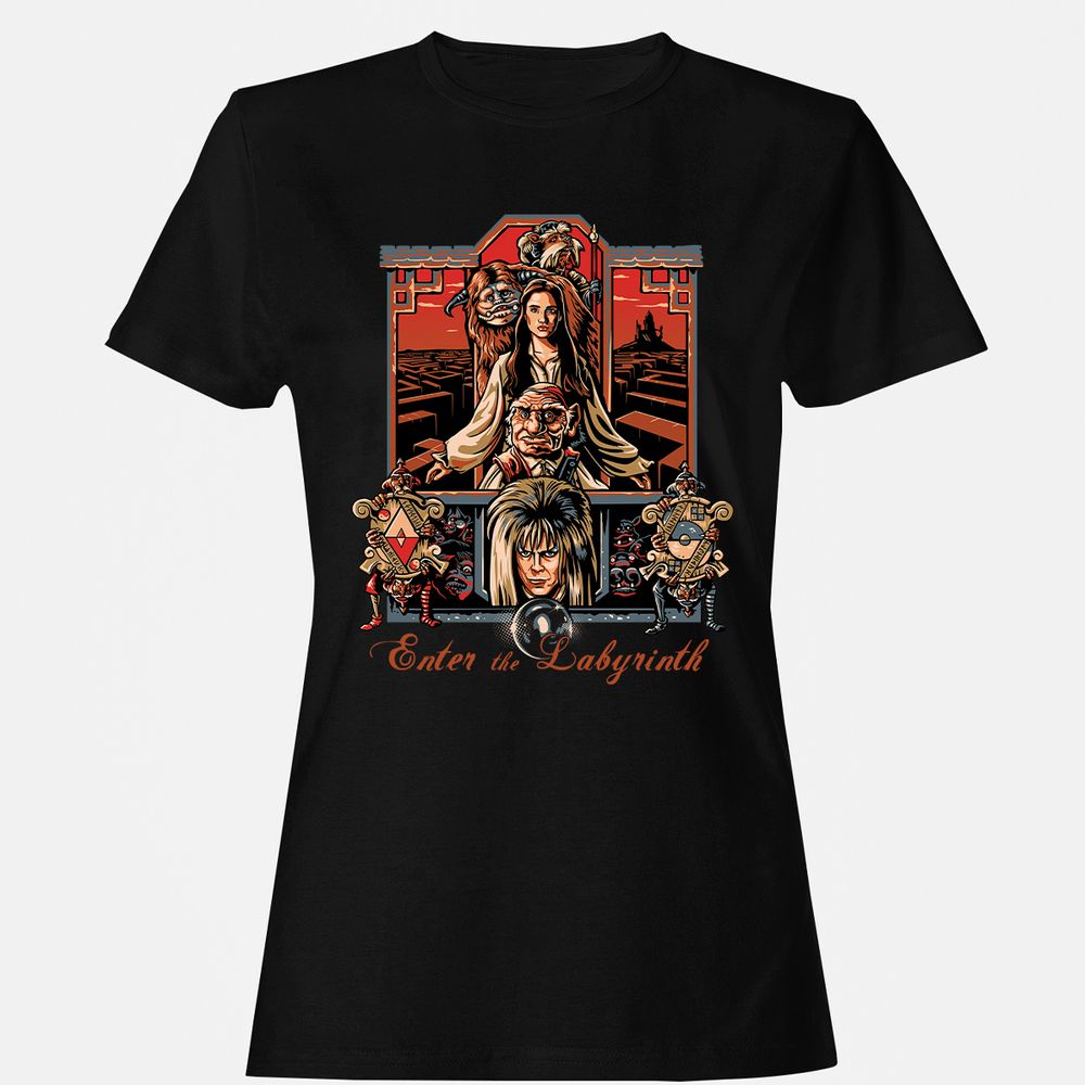 Women's T-Shirt - TJZZ7WZY - Black - 1