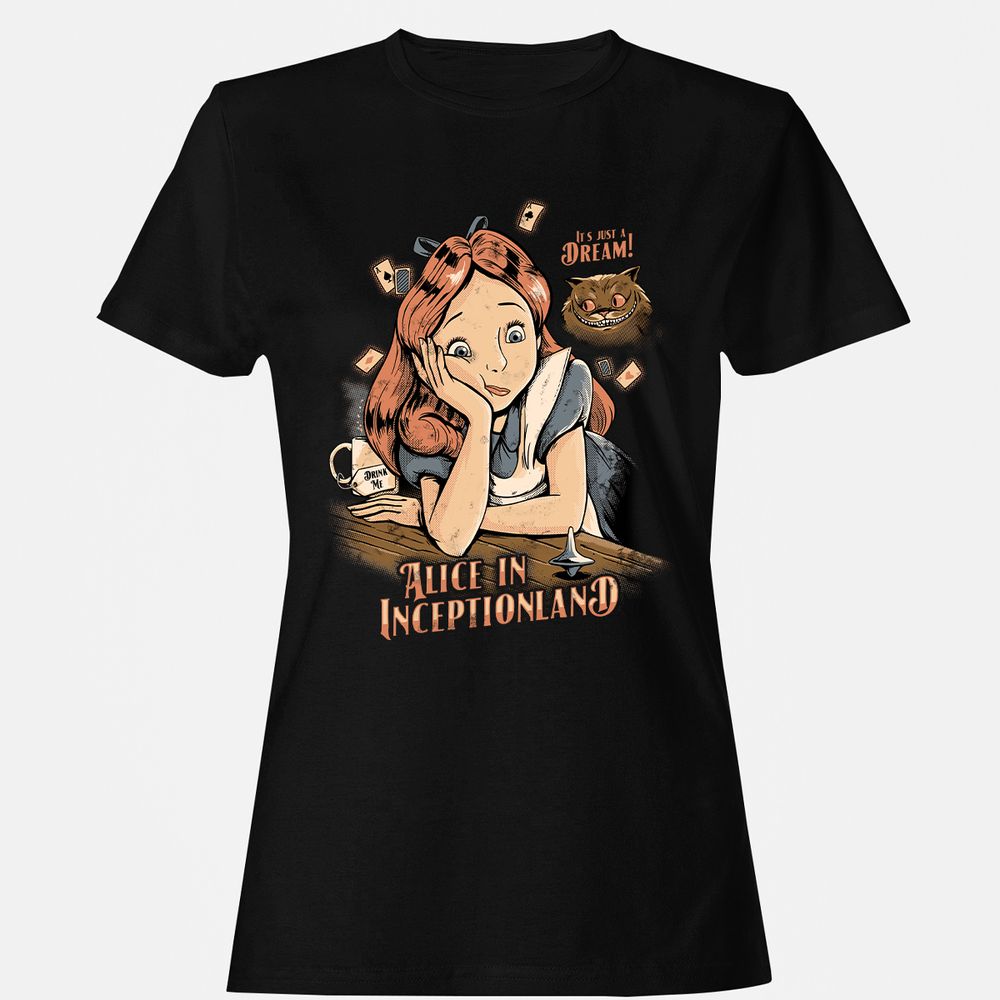 Women's T-Shirt - 7A8E2N9F - Black - 1