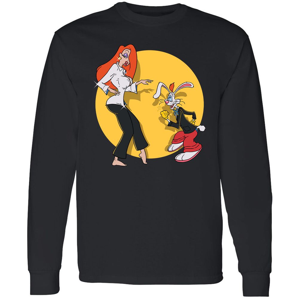 Long Sleeve T-Shirt - PH9GR7LY - Black - 1