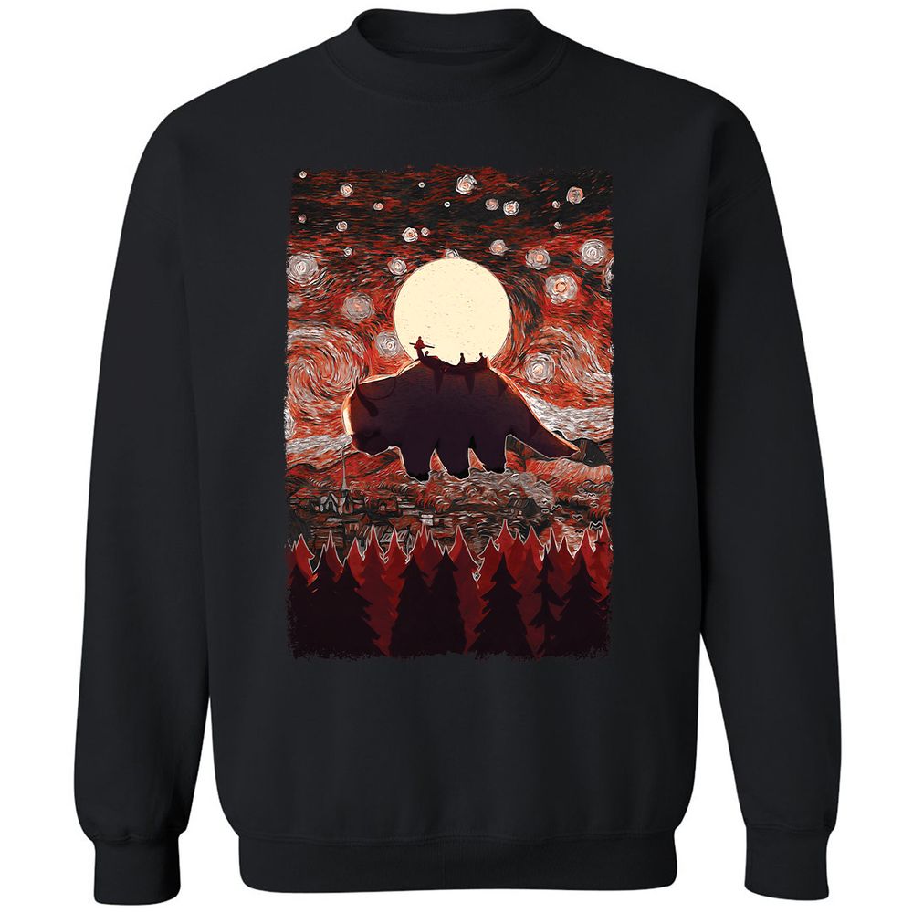 Classic Unisex Sweatshirt - 9PPQW6ZY - Black - 1