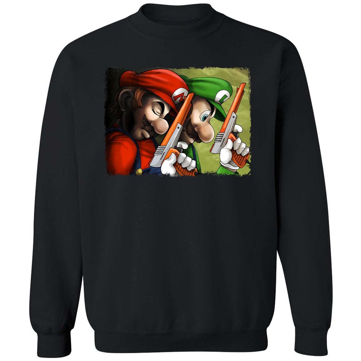 Classic Unisex Sweatshirt - FQP73TJR - Black - 1