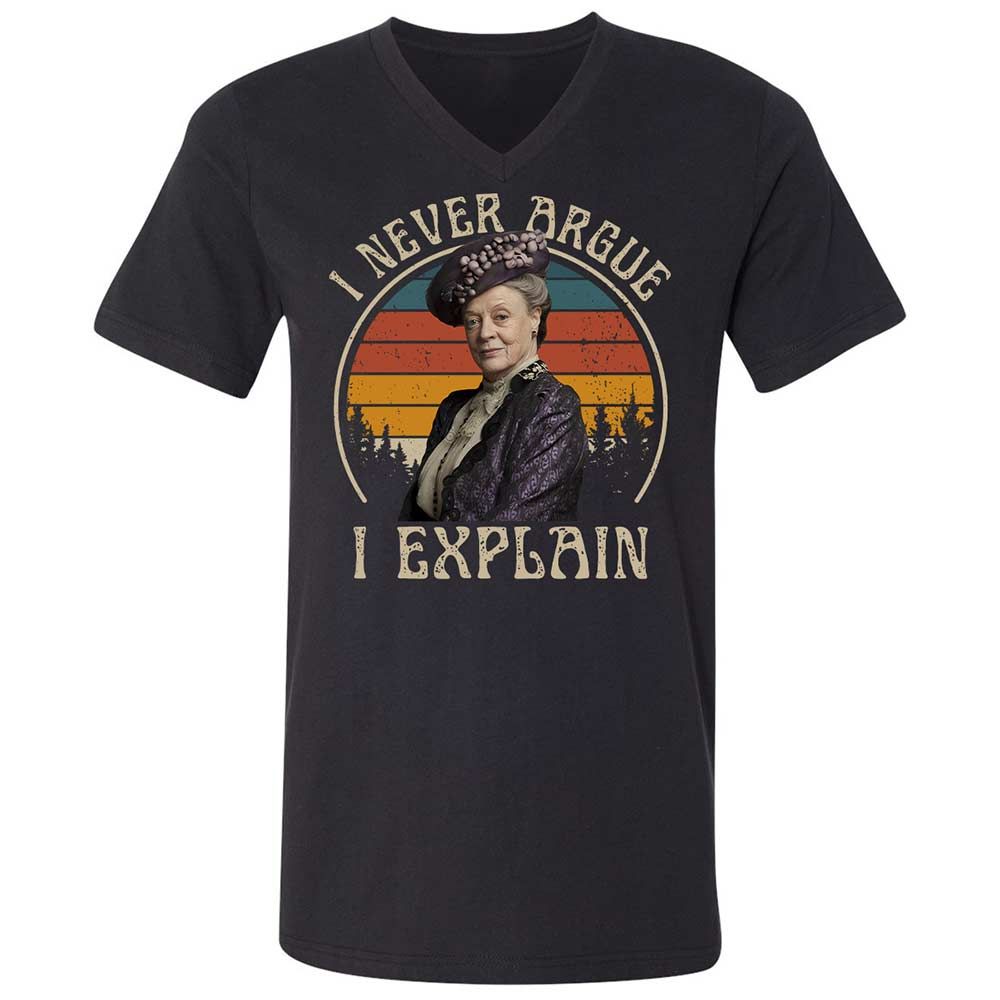 Unisex V-Neck T-Shirt - V9F3MAJH - Black - 1