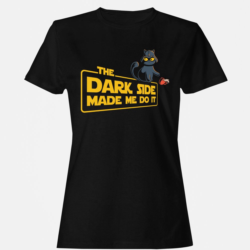 Women's T-Shirt - HWE4XPSQ - Black - 1