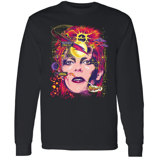 Long Sleeve T-Shirt - 677LA6ZU - Black - 1