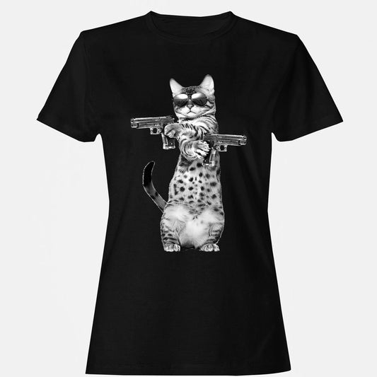 Women's T-Shirt - 62H3HL5J - Black - 1