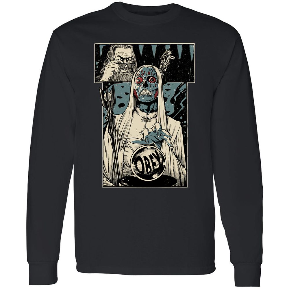Long Sleeve T-Shirt - A7UUZTL2 - Black - 1