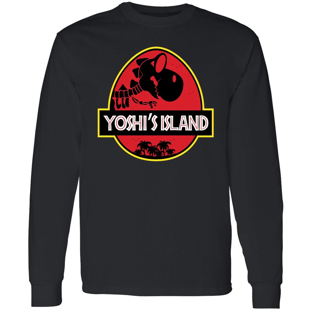 Long Sleeve T-Shirt - HDJPN6U7 - Black - 1