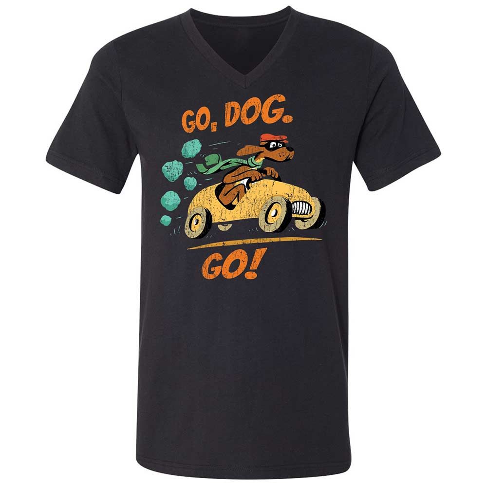 Unisex V-Neck T-Shirt - 8ZFN8ZY3 - Black - 1