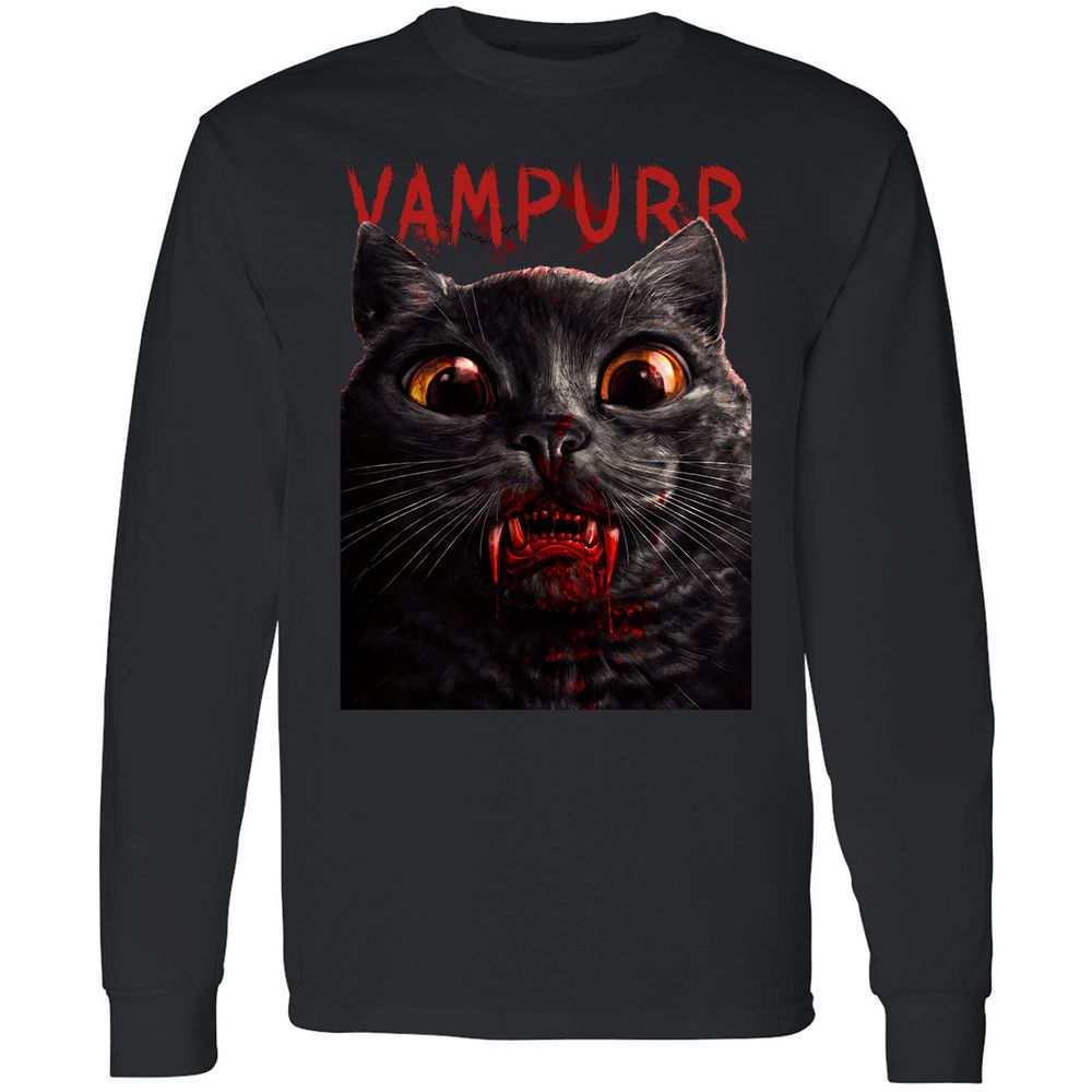 Long Sleeve T-Shirt - WAAS86FK - Black - 1