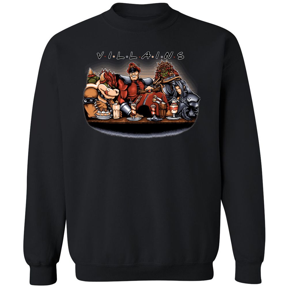 Classic Unisex Sweatshirt - 4E2TTSDQ - Black - 1