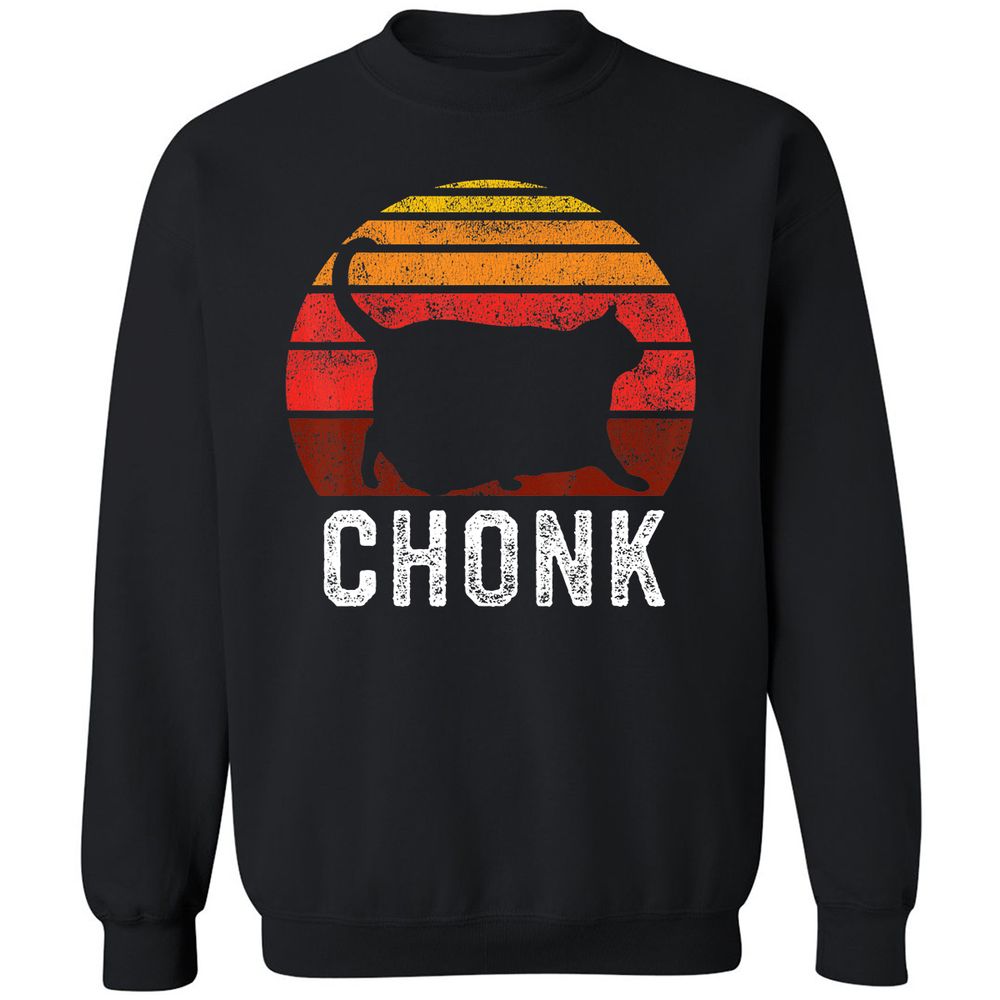 Classic Unisex Sweatshirt - RTQDP544 - Black - 1