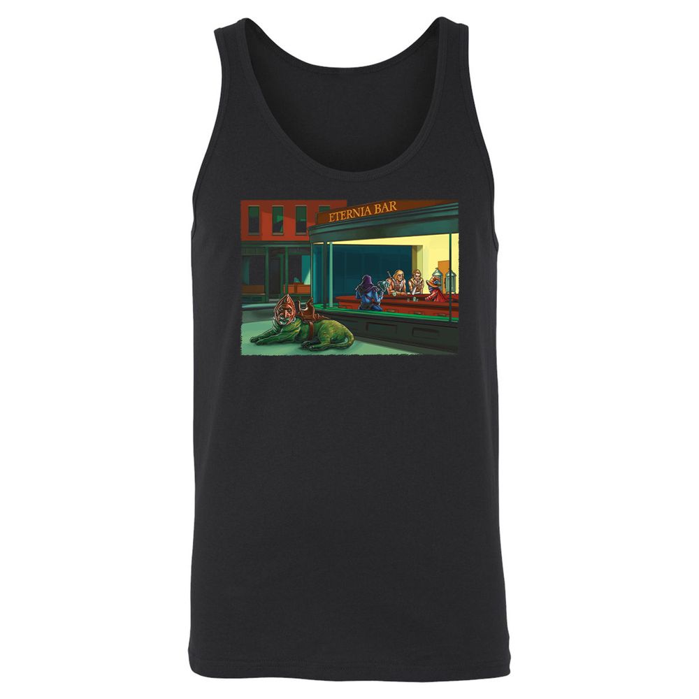 Unisex Jersey Tank - 3D2TCX8V - Black - 1