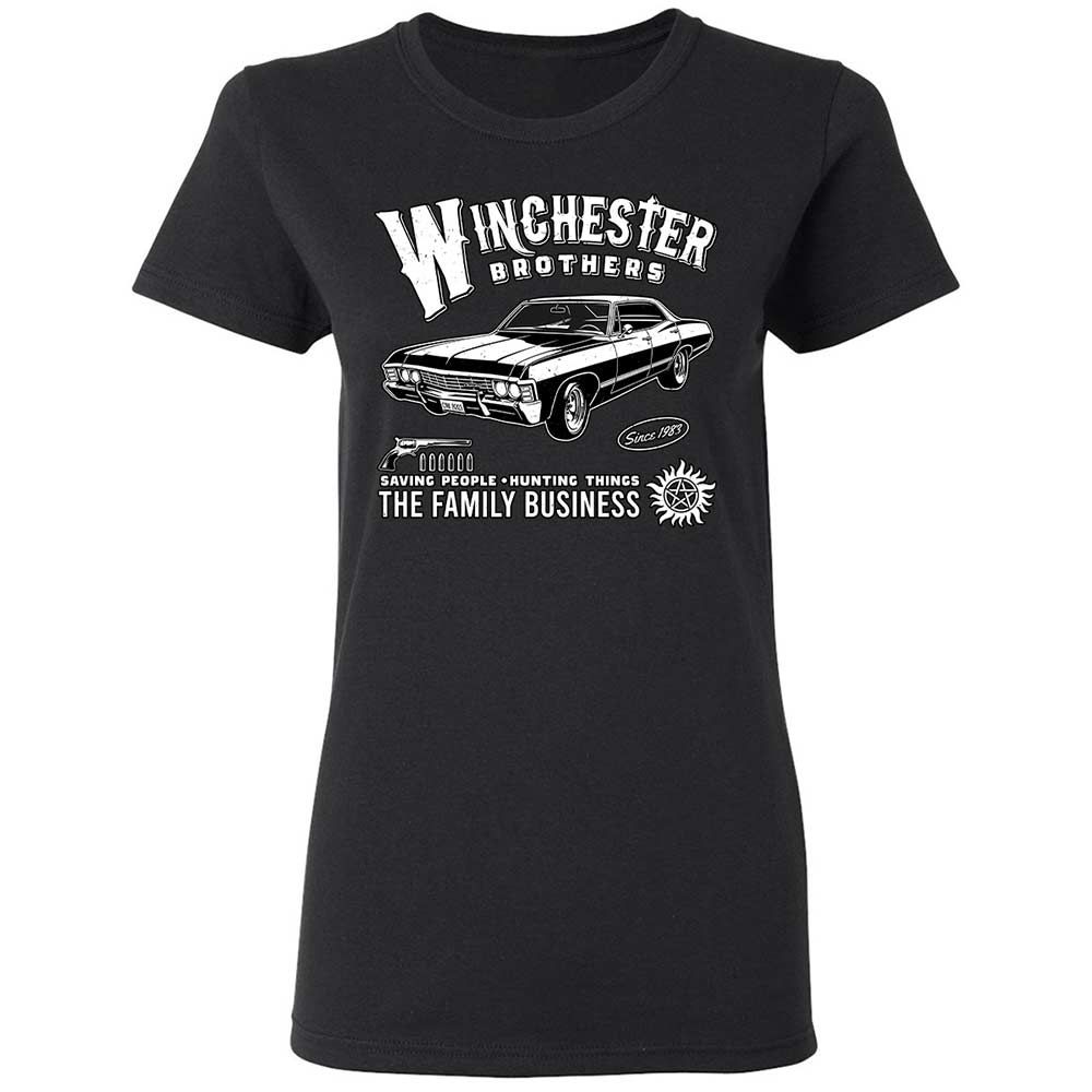 Women's T-Shirt - CRC7KYW2 - Black - 1